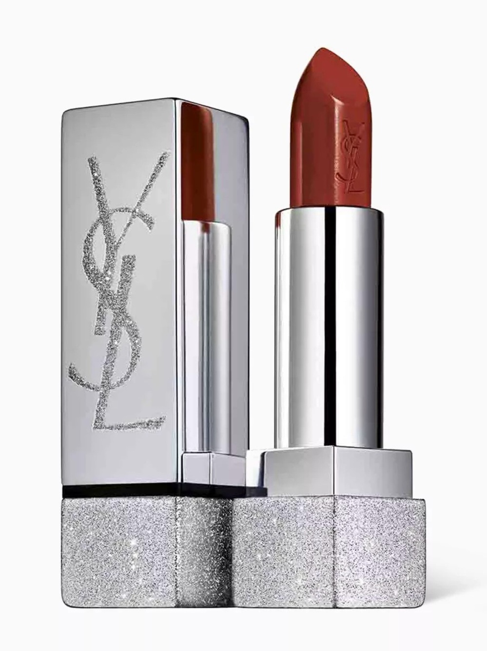 YSL x Zoe Kravitz ‘London Sky’ #143 Rouge Pur Couture Satiny Radiance Lipstick - Picture 2 of 16